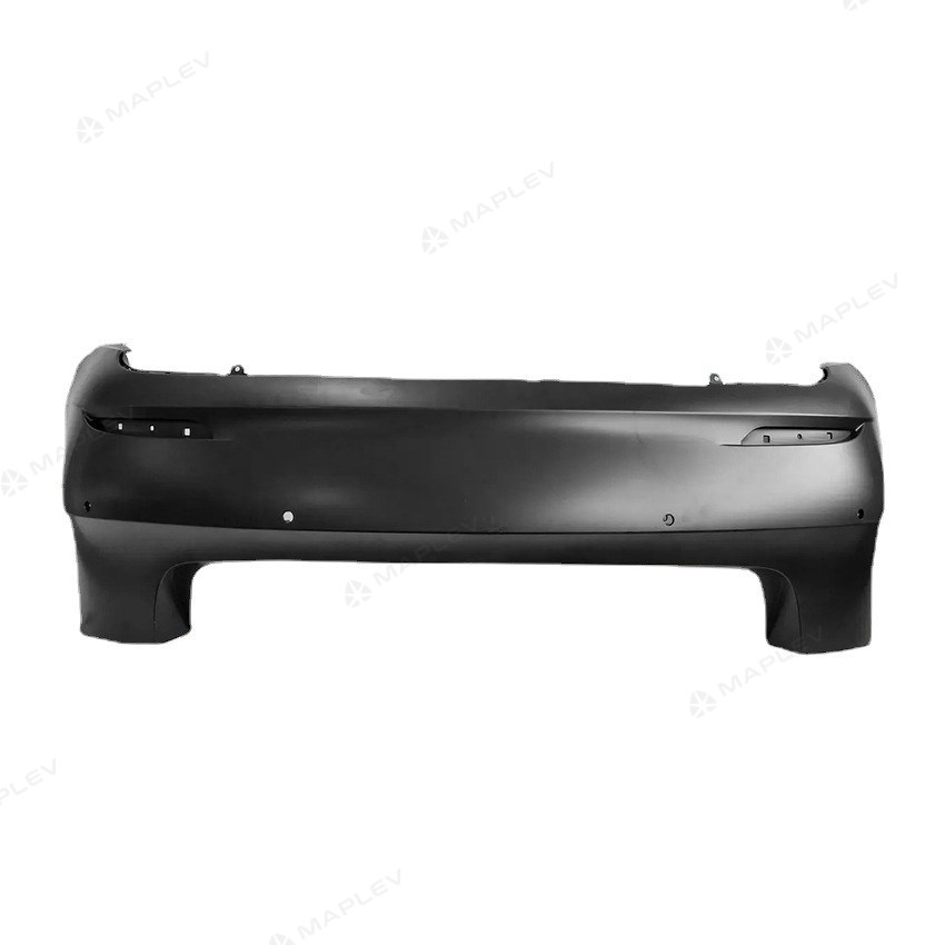 Rear Bumper Fascia Unpainted With Park Assist Sensor Holes — Tesla OE 1916698-S0-A / 1083983-S0-I / 1083983-00-G
