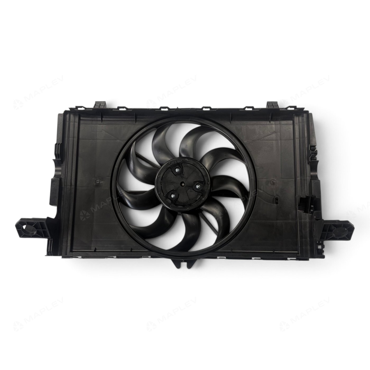 Cooling Fan and Shroud Assembly — Tesla OE 1607807-00-A / 1607807-00-B